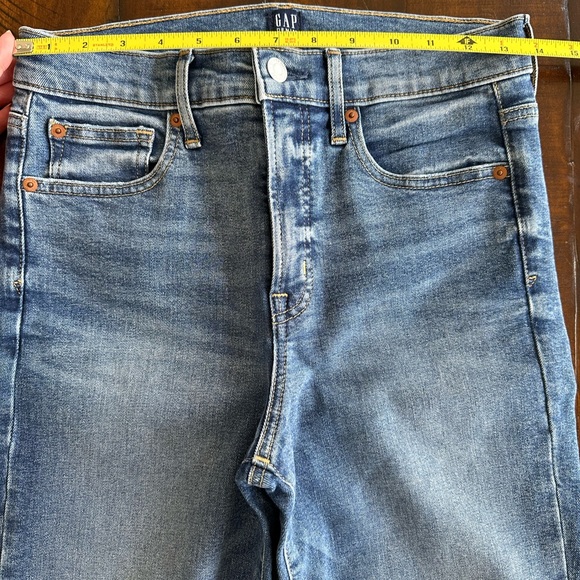 GAP Denim True Skinny Blue Jeans Size 28 Regular - Picture 7 of 10